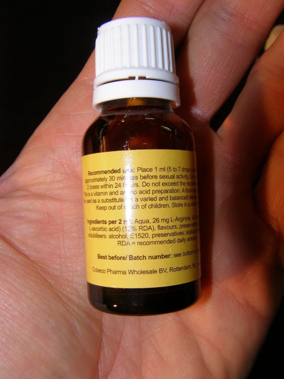 Španělské mušky 15ml - banán
