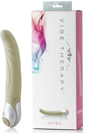 Vibrátor silikonový Sutra béžová 23cm