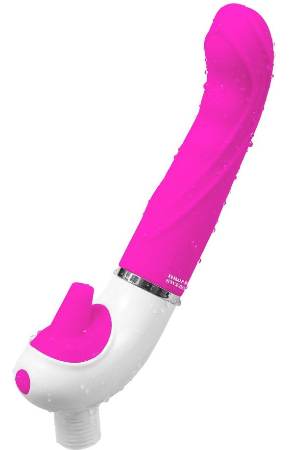 Vibrátor H2O Drop Pink - koncovka ke sprše.