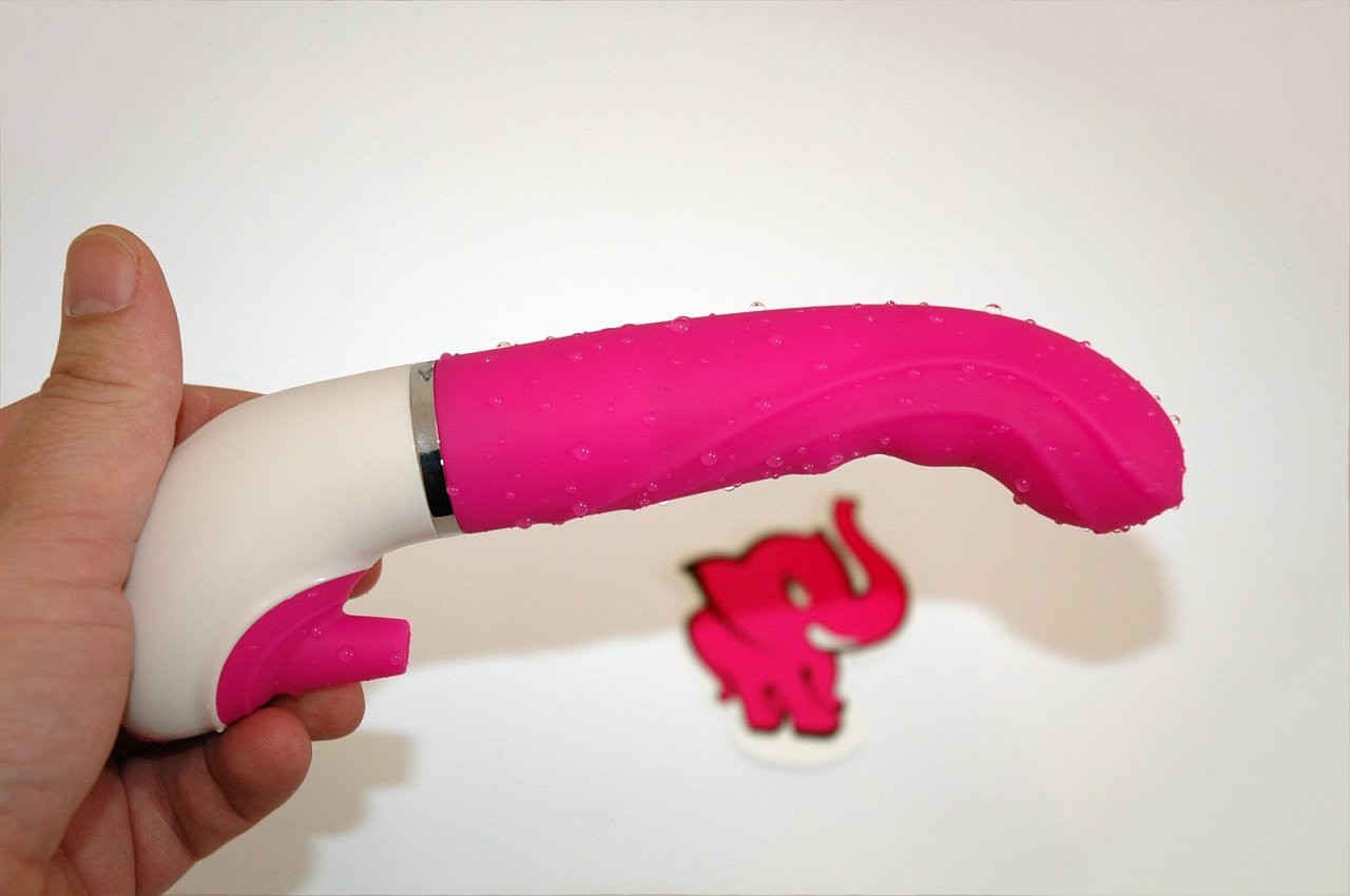 Vibrátor H2O Drop Pink | vodní tryska