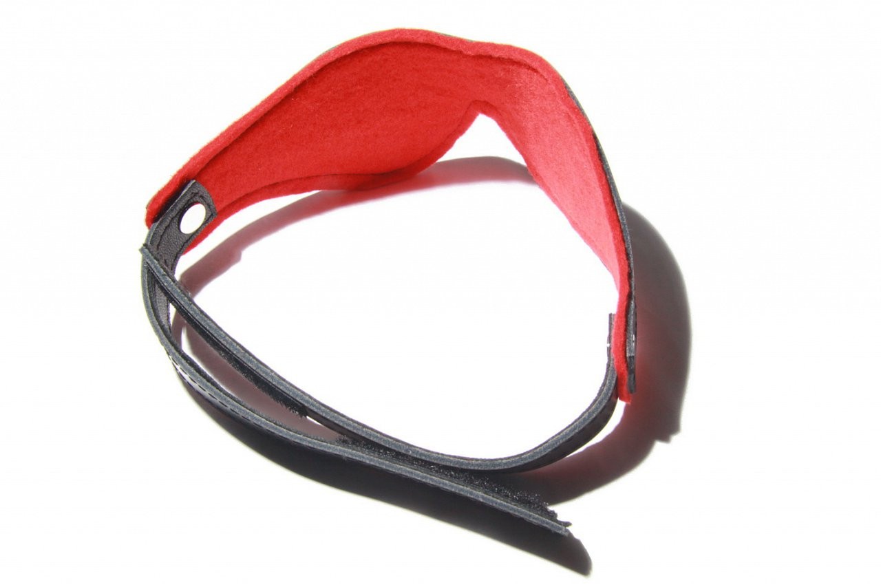 Kožená maska na oči