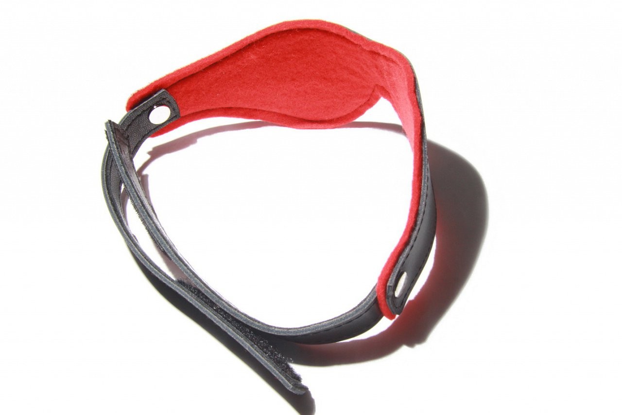 Kožená maska na oči