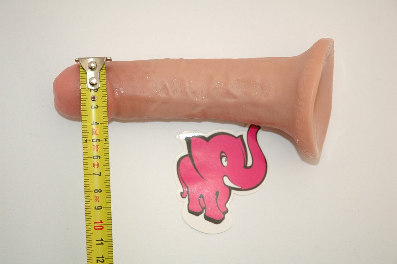 Připínací penis King Cock S, měření