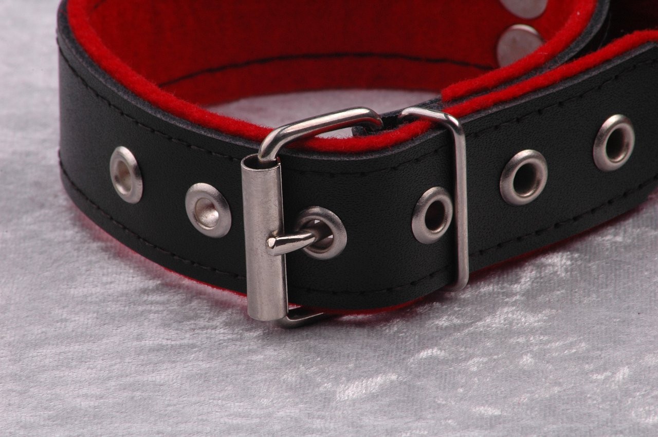 Kožená pouta na ruce a nohy BlackRed