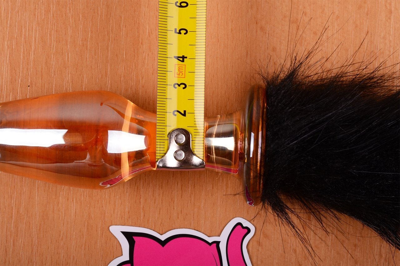 Anální kolík Cat Tail – měření