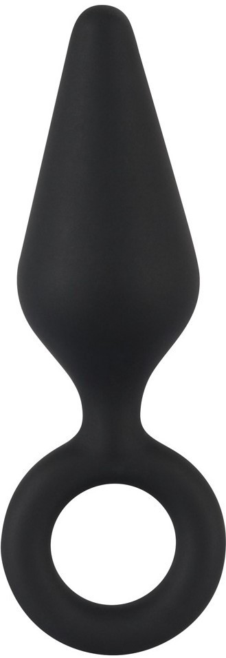 Anální kolík Soft Feel s očkem