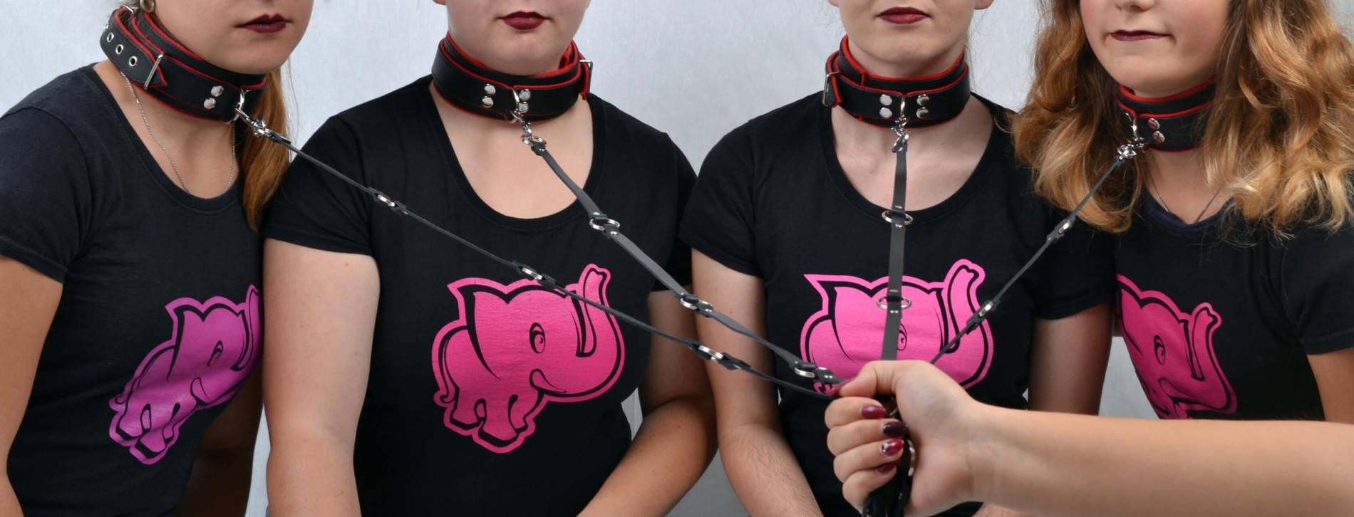 Kožené vodítko Tie (118 cm)