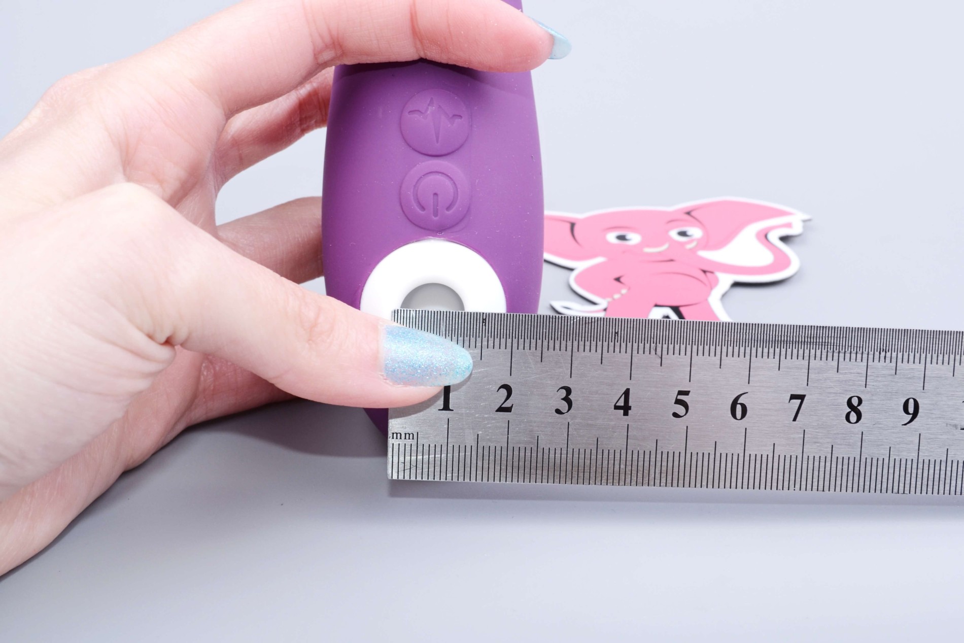 Tlakový vibrátor Birdie Boo, rozměry