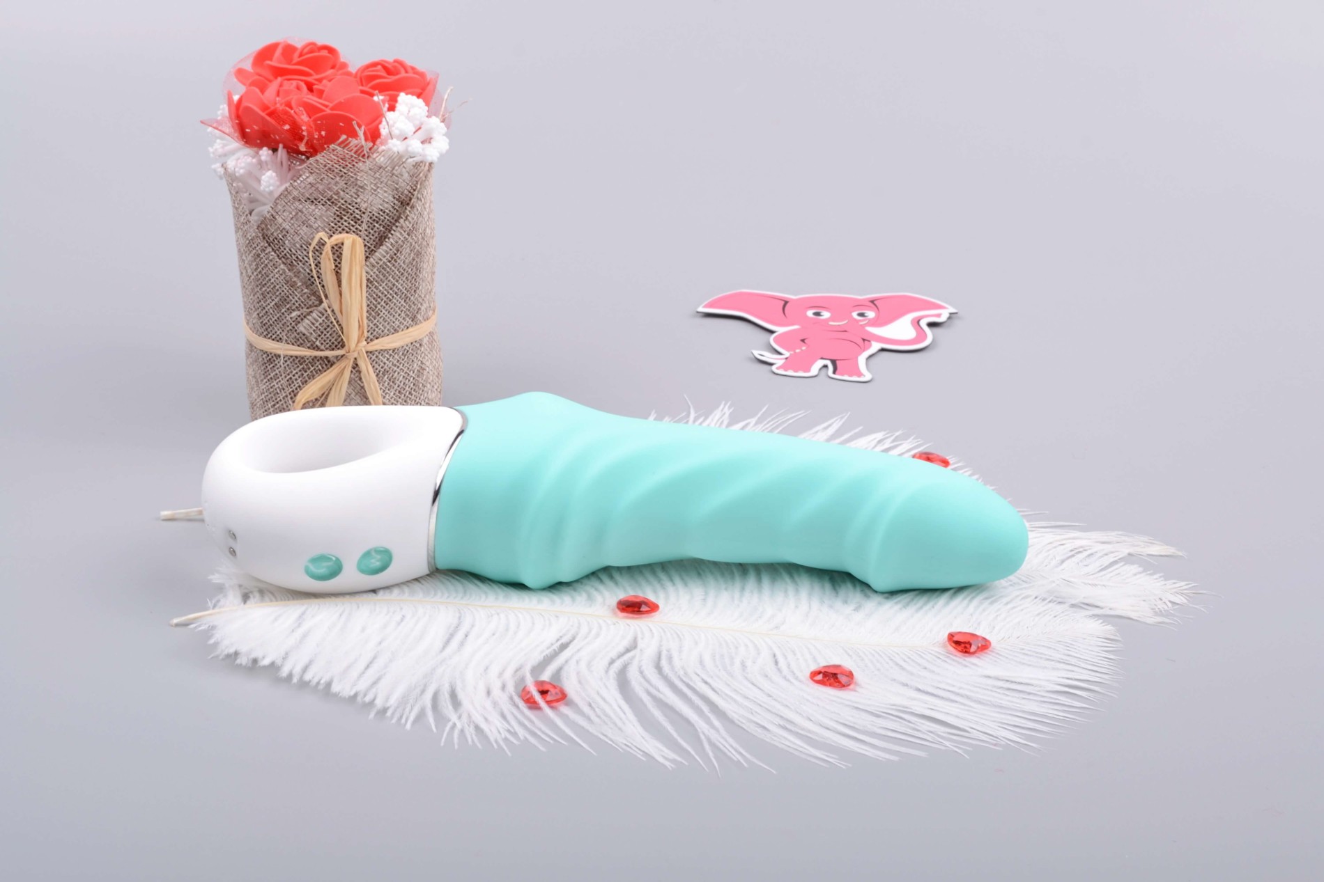 Silikonový vibrátor Rumba Blue