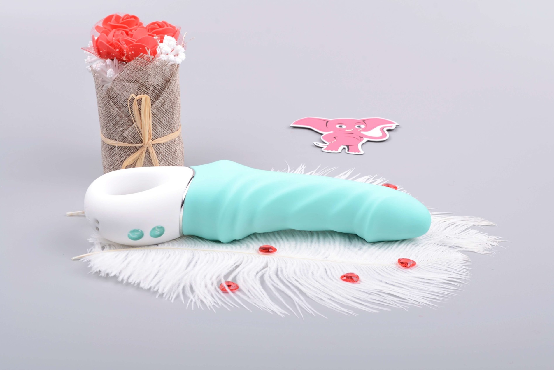 Silikonový vibrátor Rumba Blue