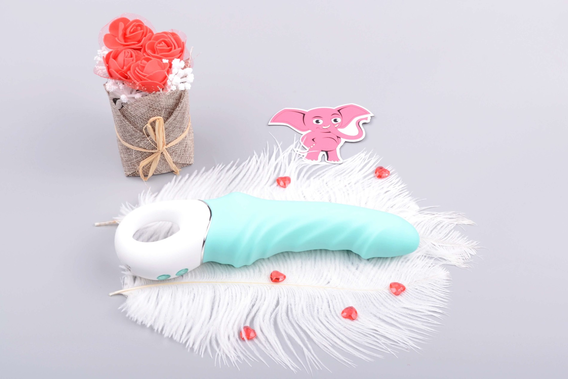 Silikonový vibrátor Rumba Blue