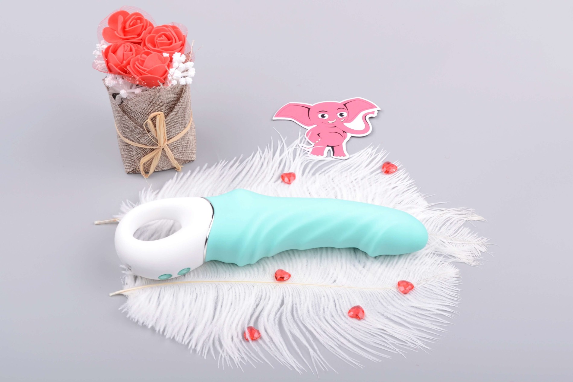 Silikonový vibrátor Rumba Blue