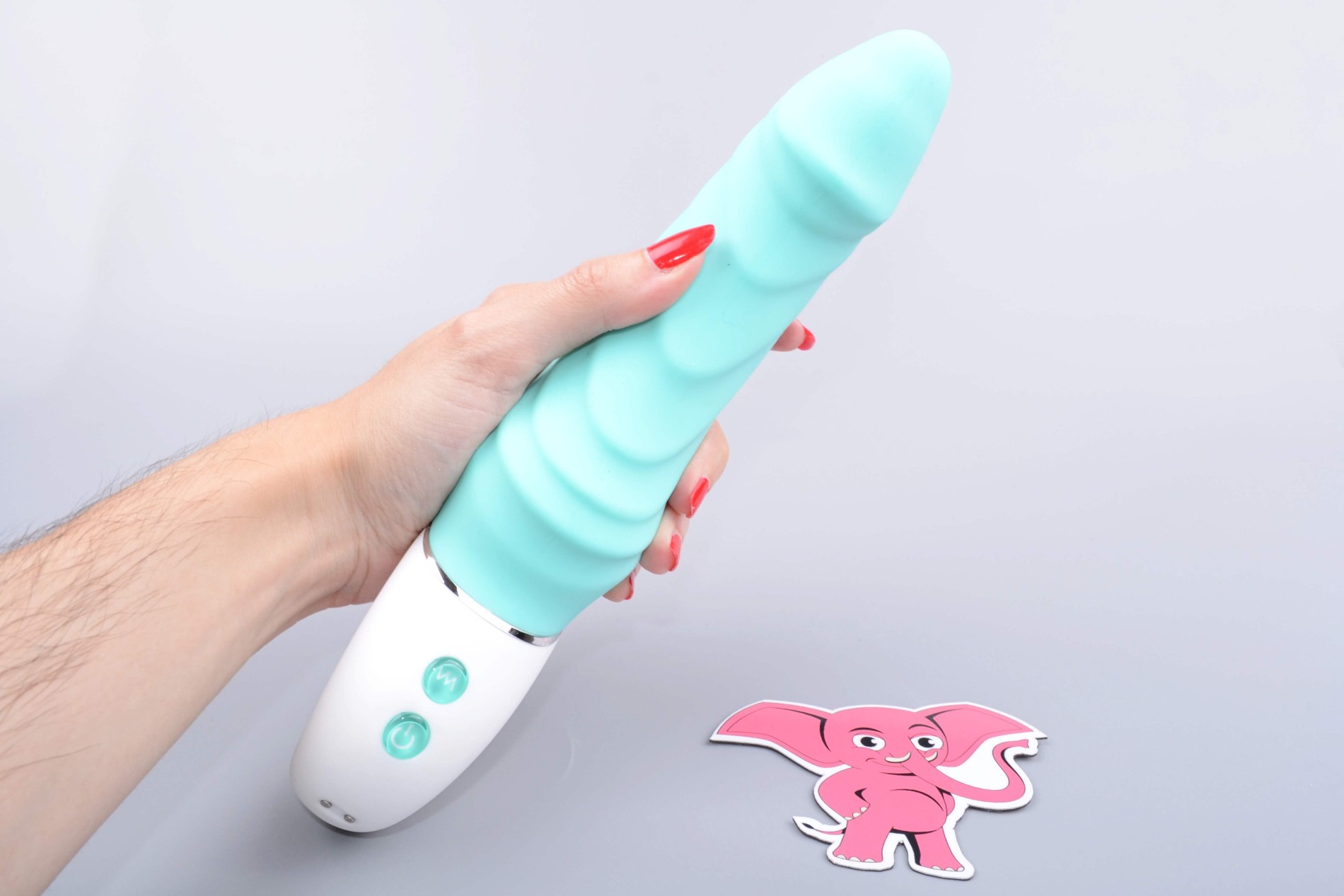 Silikonový vibrátor Rumba Blue