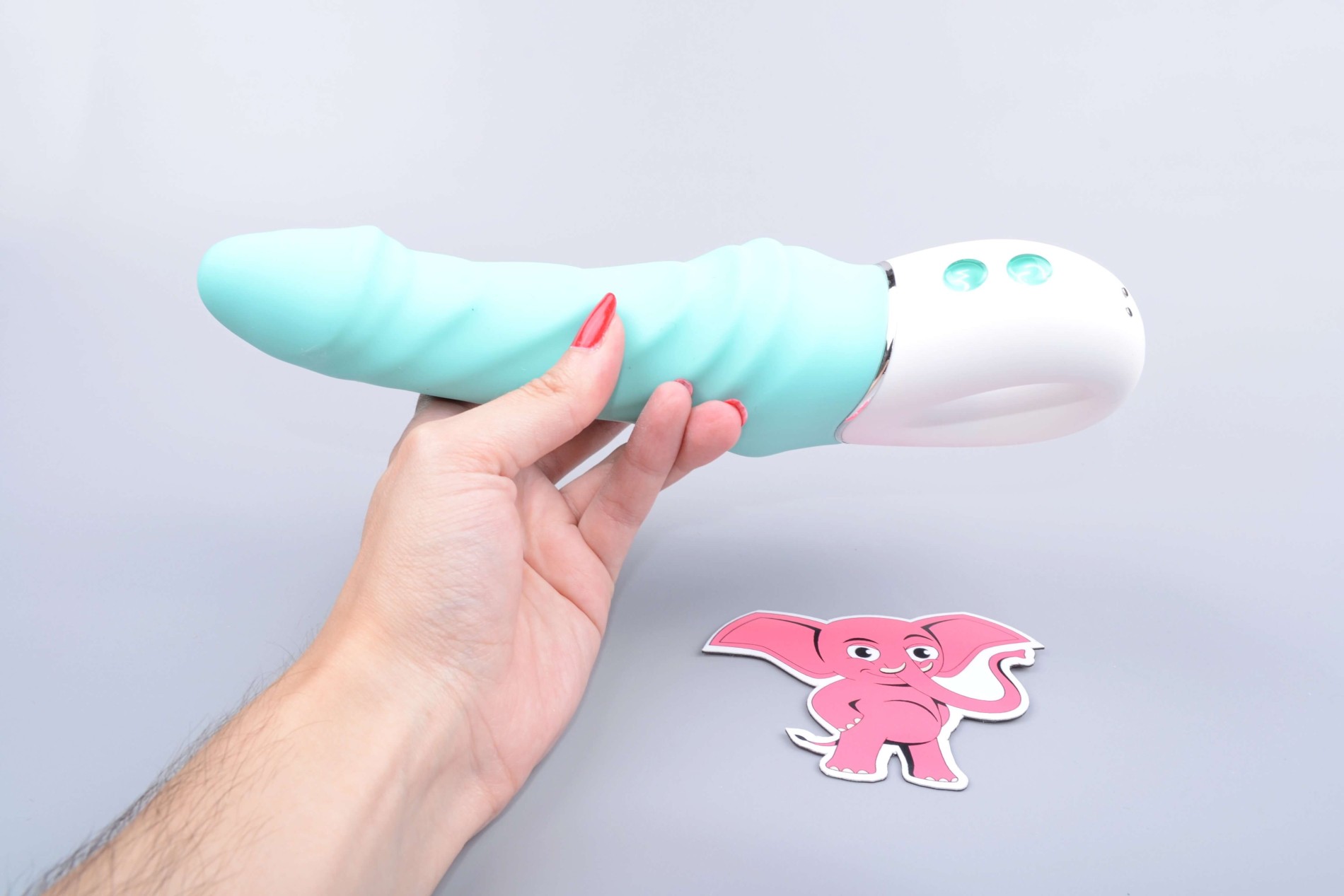 Silikonový vibrátor Rumba Blue