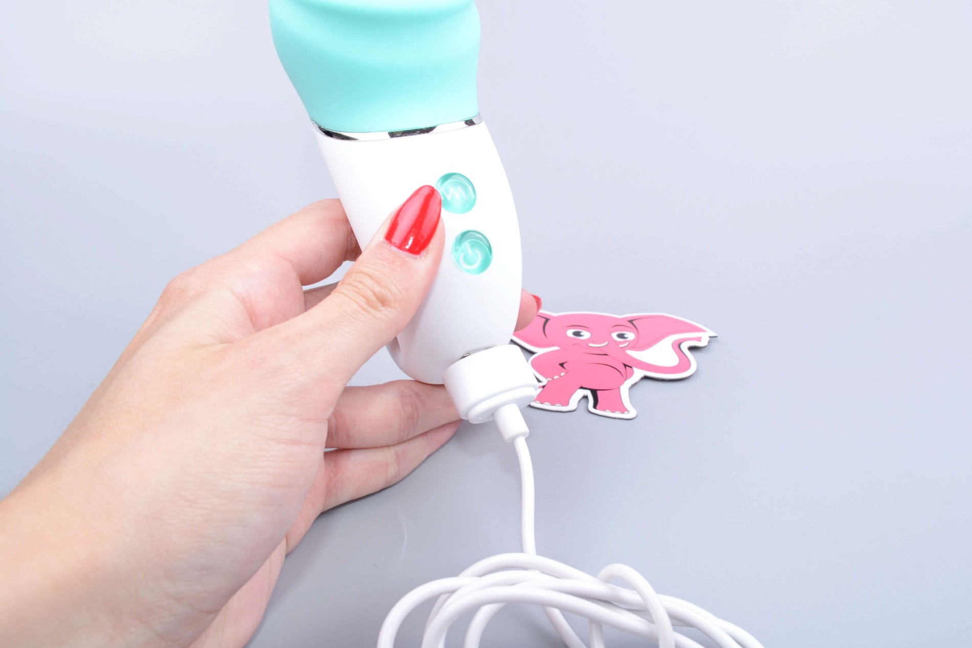 Silikonový vibrátor Rumba Blue