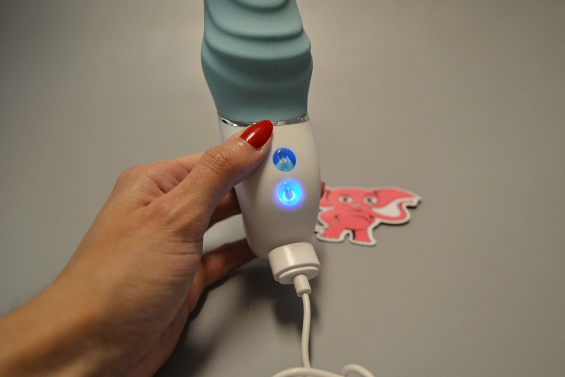 Silikonový vibrátor Rumba Blue