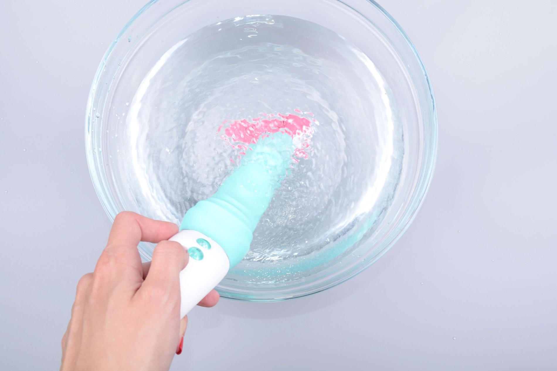 Silikonový vibrátor Rumba Blue