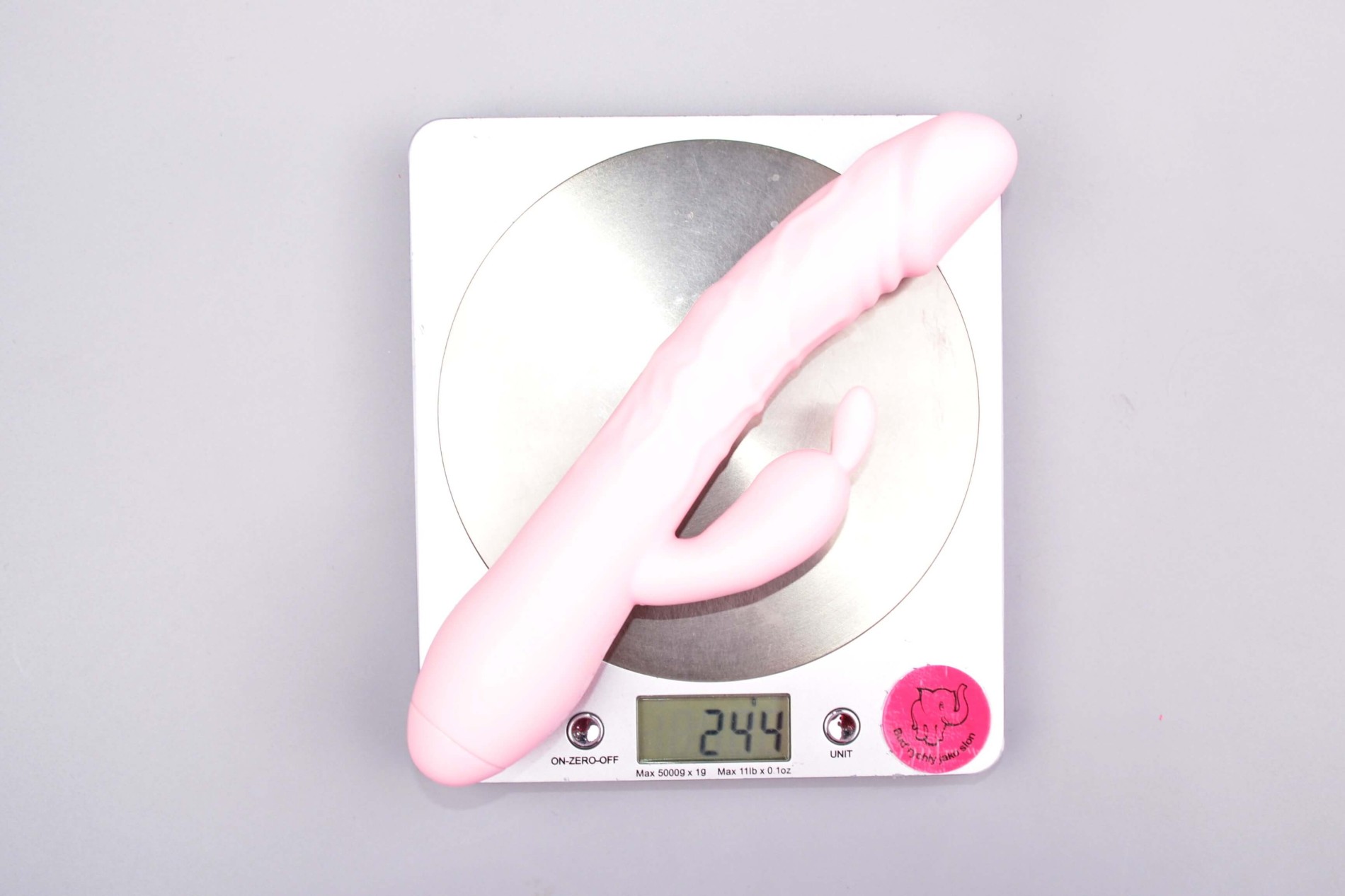 Handsfree pulzátor s výběžkem na klitoris Pulzie Bunny, váha