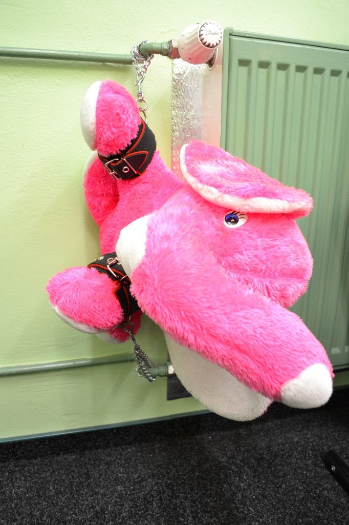 Kožená pouta na ruce BlackRed