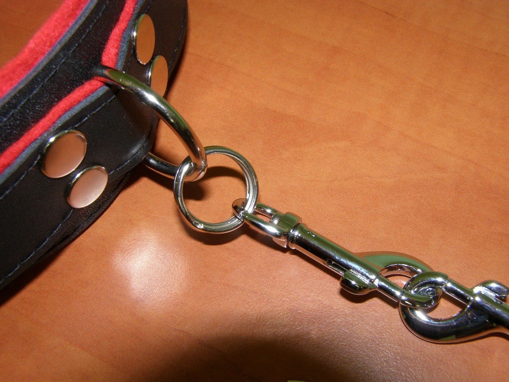 Kožená pouta na ruce BlackRed