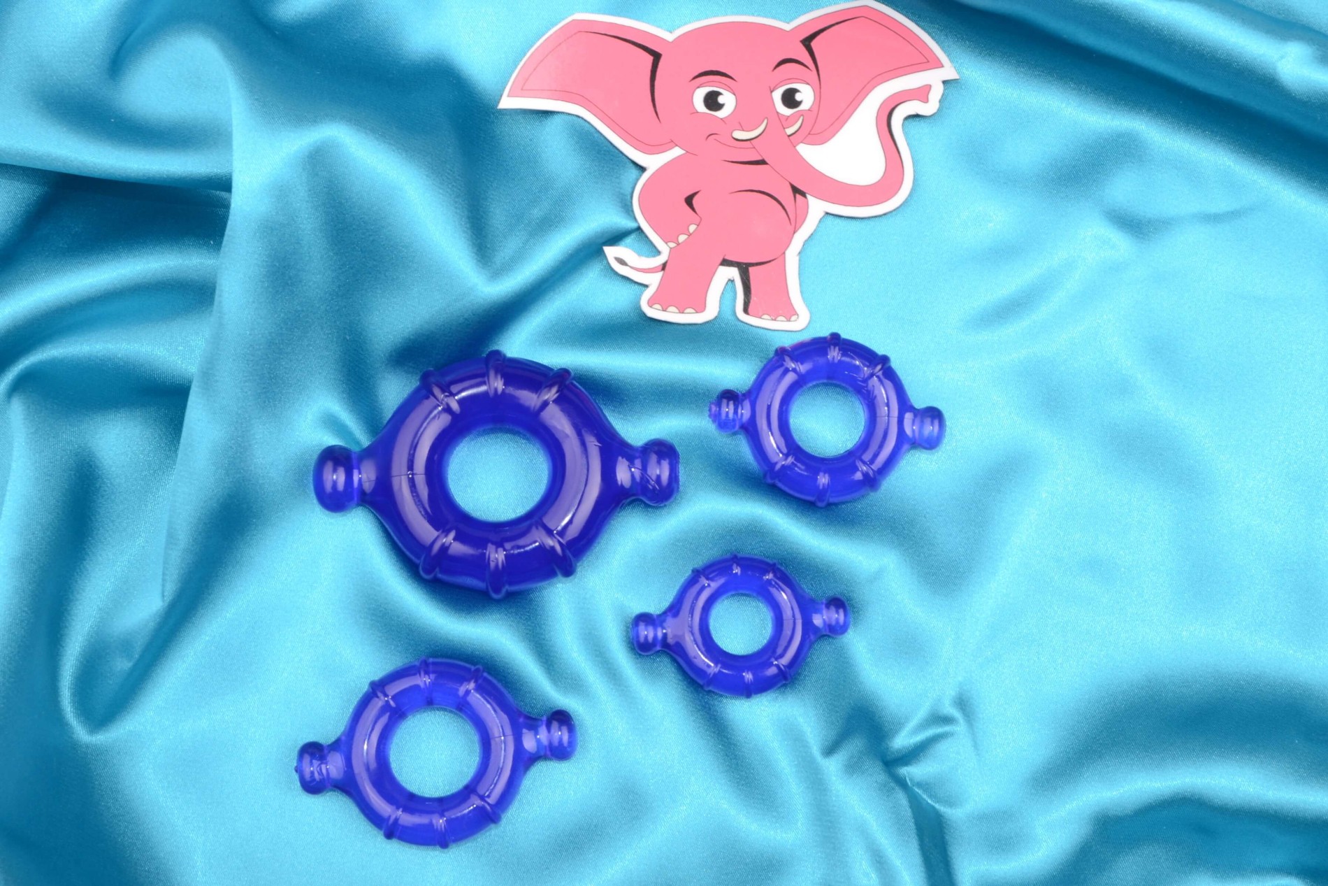 Erekční kroužky Vitality – sada 4 pomůcek