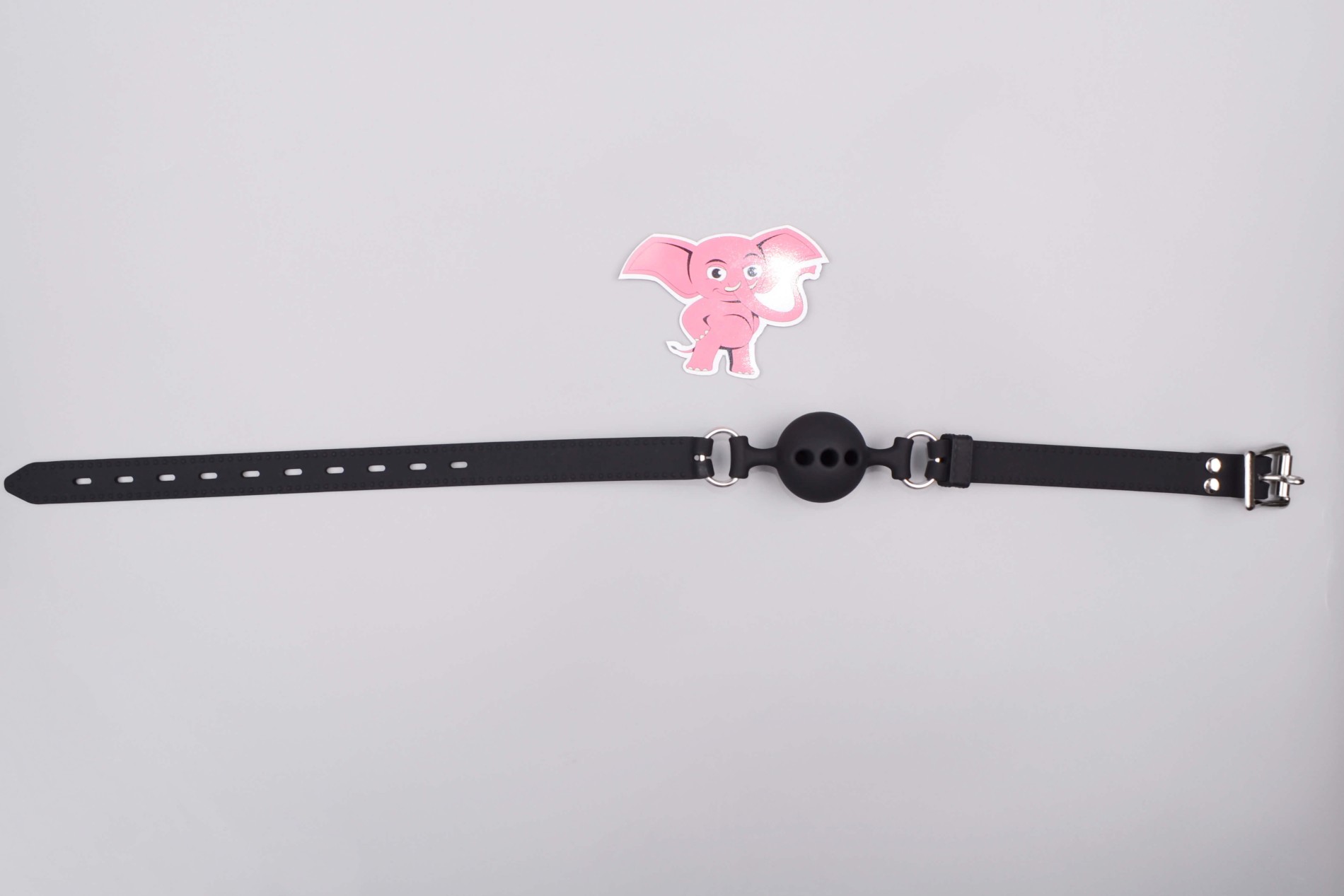 Silikonový roubík s průduchy Inhale