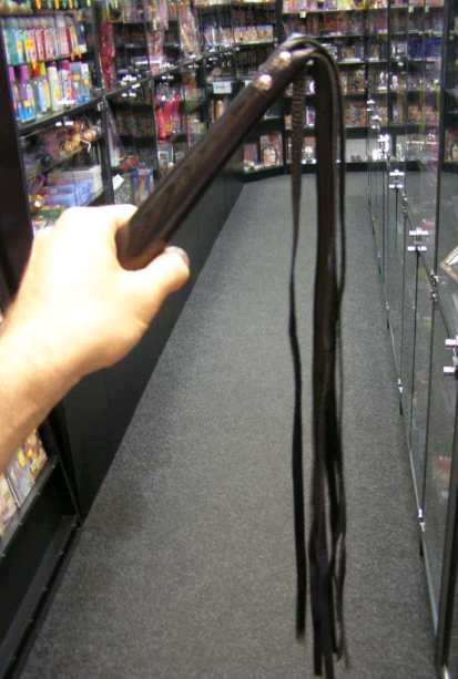 Důtky kožené 50cm