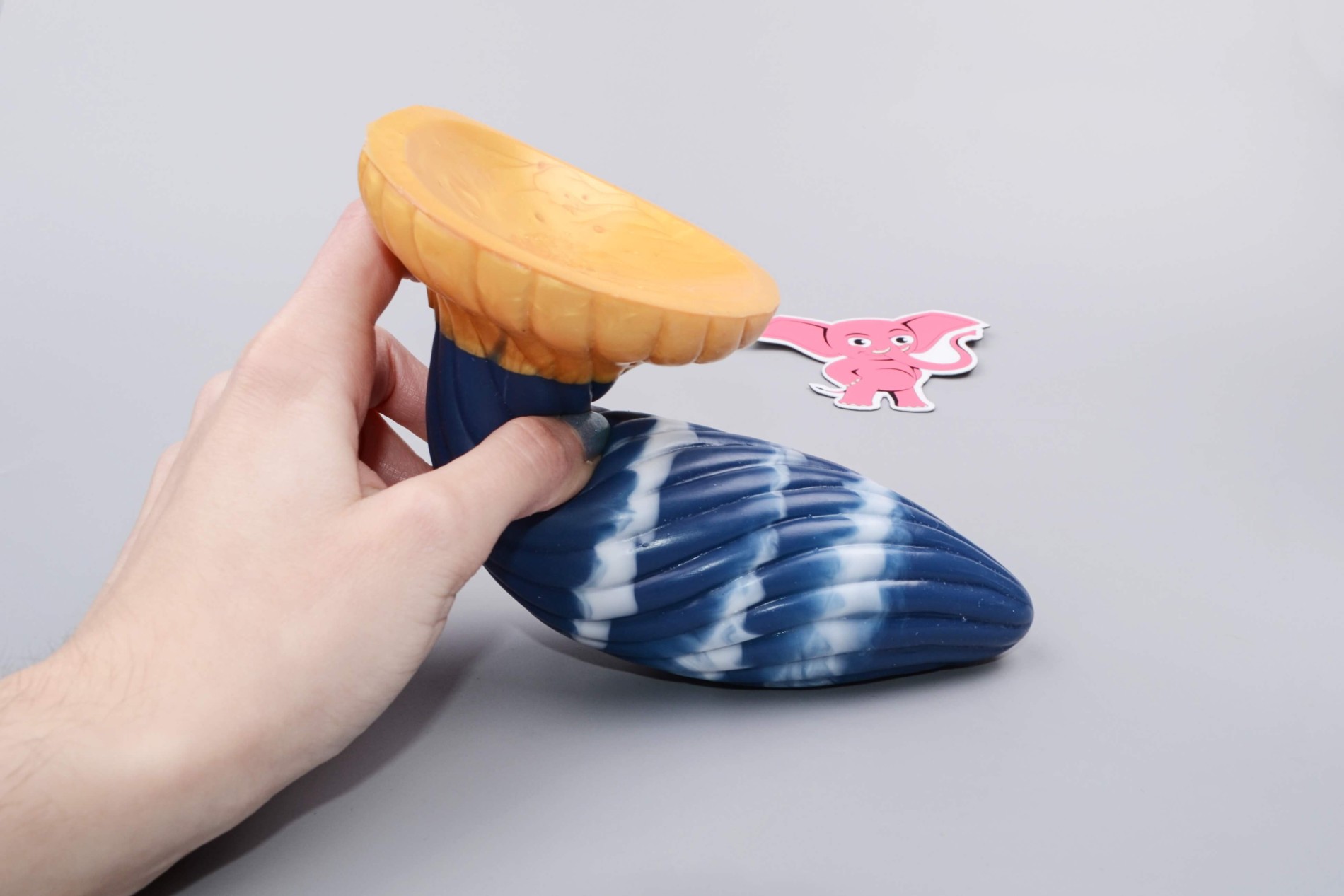 Monster dildo Behemot (17,5 cm), ohebnost