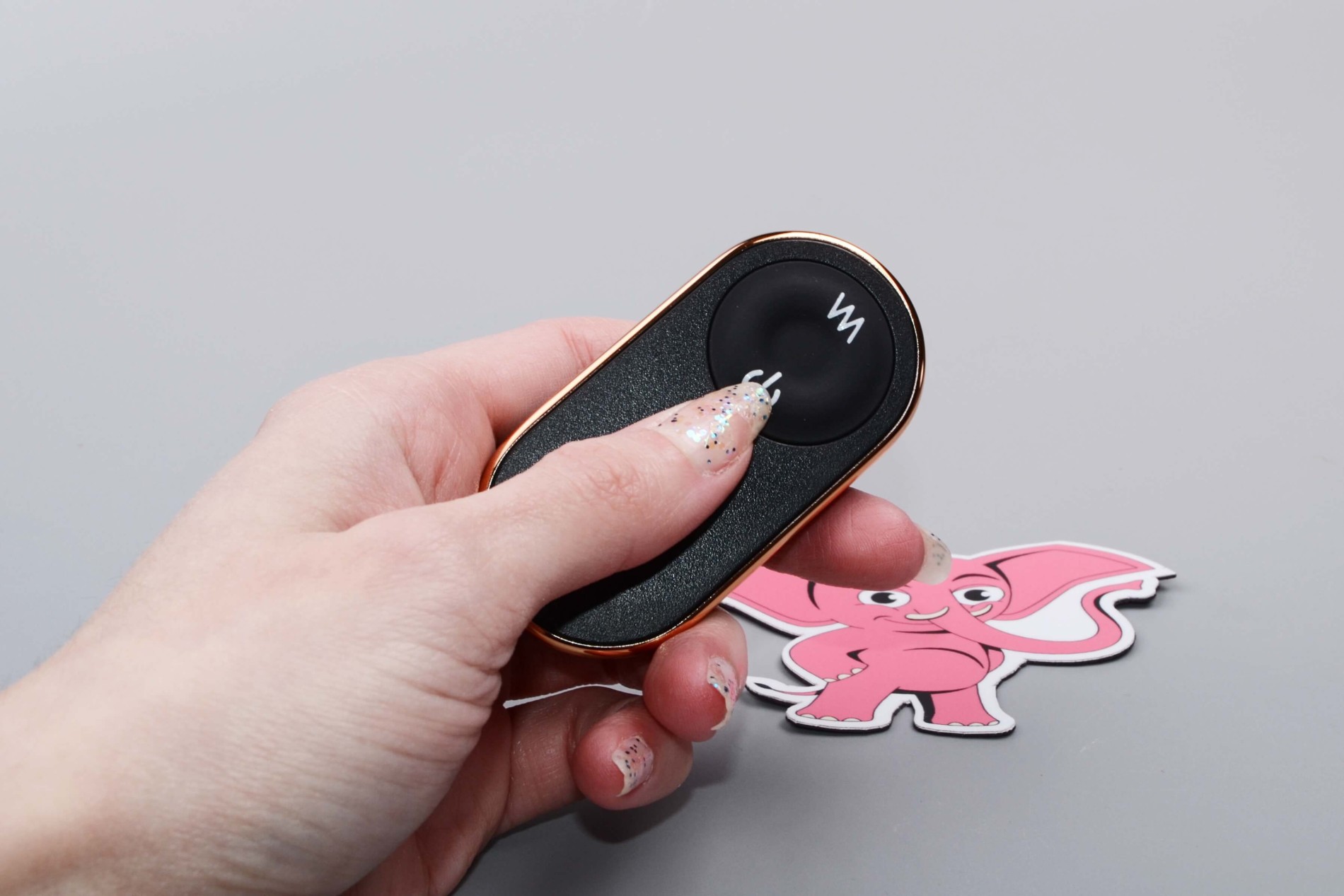 Kalhotkový vibrátor Pantie Party s dálkovým ovládáním, ovladač