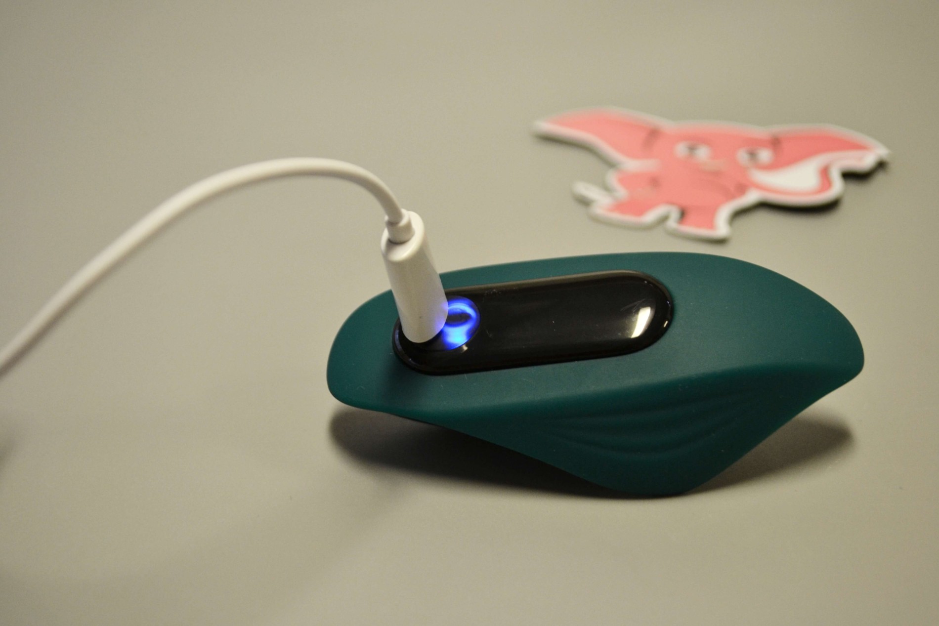 Kalhotkový vibrátor Pantie Party s dálkovým ovládáním, nabíjení