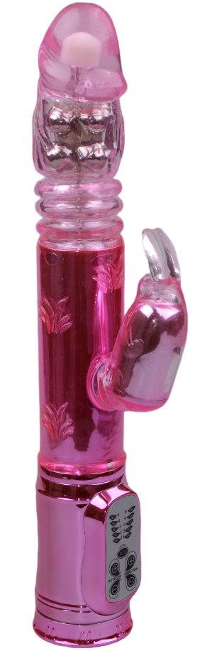 Perličkový přirážející vibrátor DeLuxe II