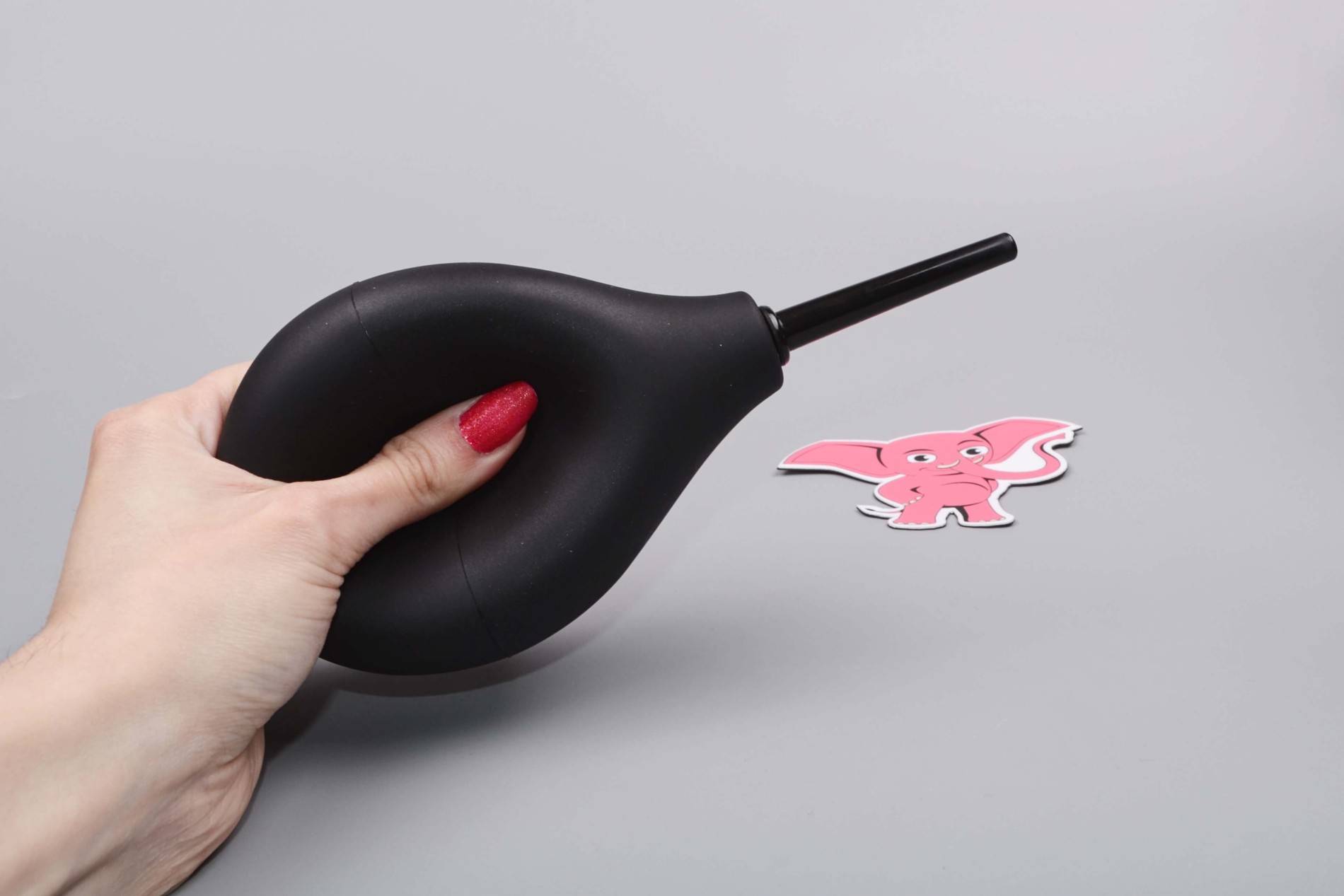 Klystýr Anal Cleanix (225 ml), v ruce