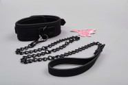 BDSM sada Midnight Temptations, obojek s vodítkem