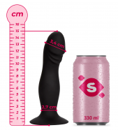 Anální dildo Black Stud (15 cm)