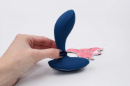 Anální kolík na masáž prostaty Rapture P s dálkovým ovládáním (11 cm) + dárek Anální gel 15 ml