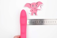 Dildo Siren's Crush (17 cm), rozměry