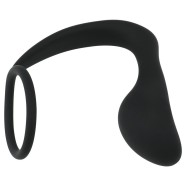 Anální kolík s erekčním kroužkem Ring & Plug (9,7 cm)