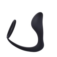 Anální kolík s erekčním kroužkem Ring & Plug (9,7 cm)