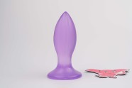 Gelový anální kolík Amethyst Delight