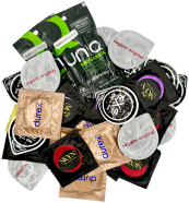 Sada bezlatexových kondomů – Latexfree pack (36 ks)