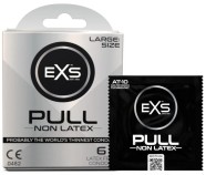 EXS Pull Large – bezlatexové kondomy (6 ks)