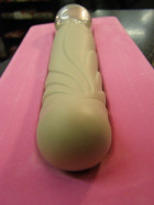 Vibrátor silikonový Sutra béžová 23cm
