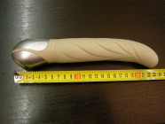 Vibrátor silikonový Sutra béžová 23cm
