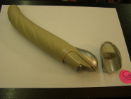 Vibrátor silikonový Sutra béžová 23cm