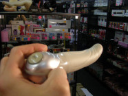 Vibrátor silikonový Sutra béžová 23cm