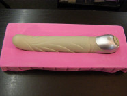 Vibrátor silikonový Sutra béžová 23cm