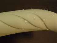 Vibrátor silikonový Sutra béžová 23cm