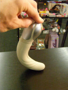 Vibrátor silikonový Sutra béžová 23cm