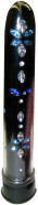 Vibrátor Diamond Dancer černý 18 cm