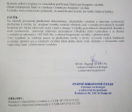 Atest Státního zdravotního ústavu